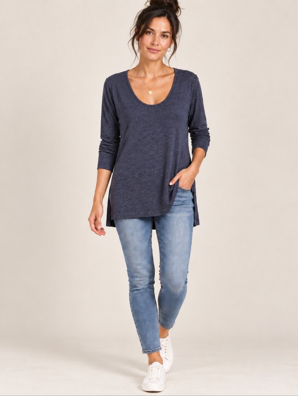 ❤️ LOU & GREY SIGNATURE SOFT TUNIC TOP, SMALL